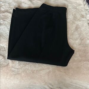 Max Studio Classic Black Barrel Leg Pants